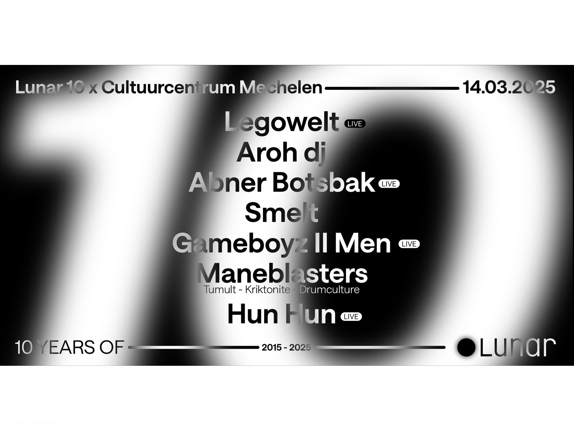 10 Years Of Lunar Cultuurcentrum Mechelen