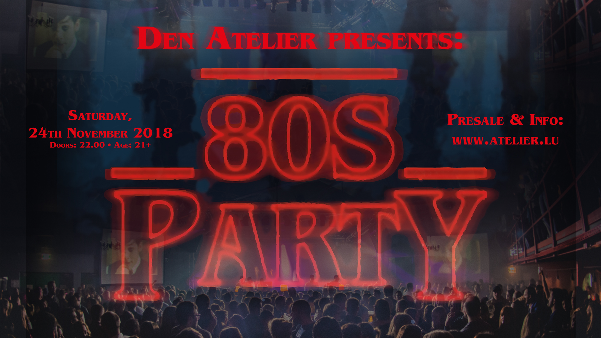 80s Party - den Atelier