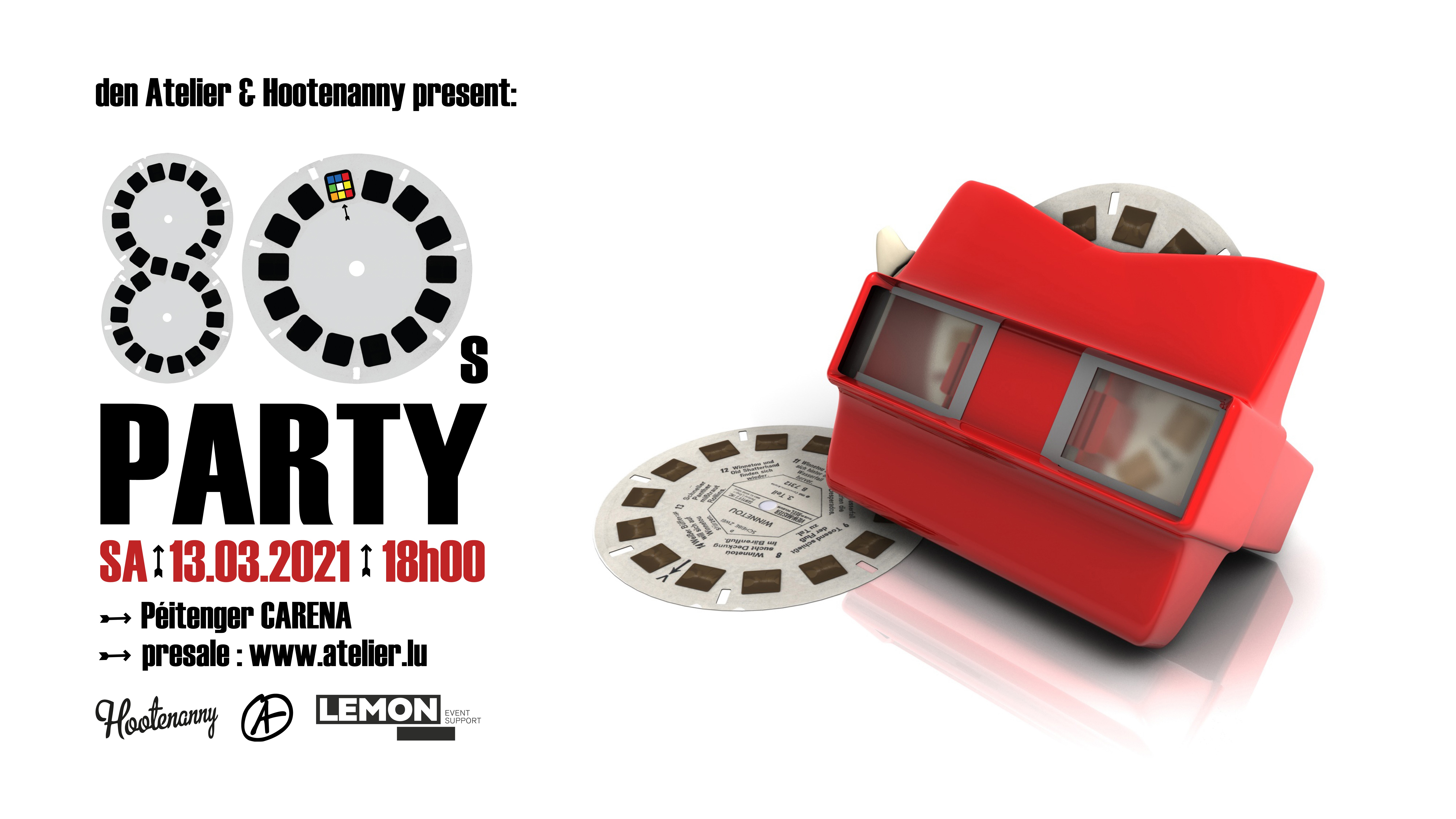 80s Party - den Atelier